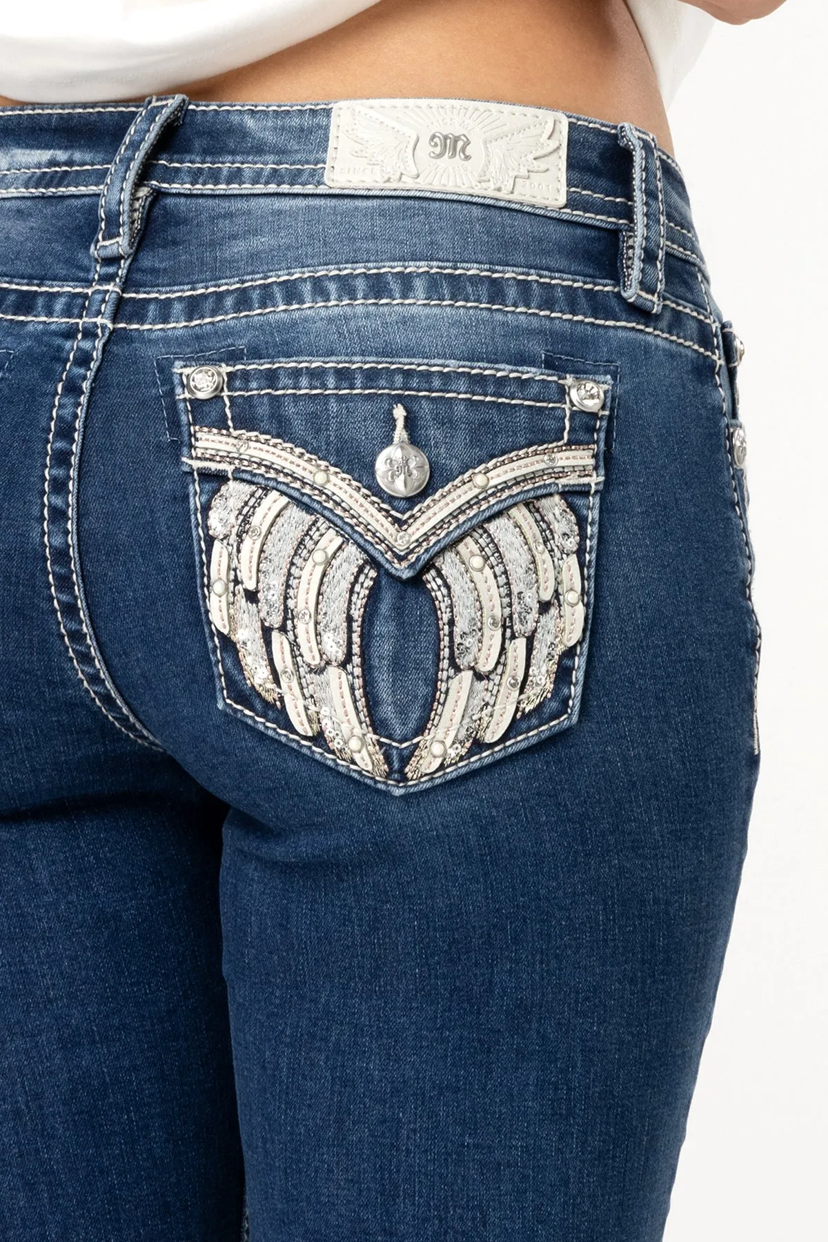 Diamond Angel Bootcut Jeans
