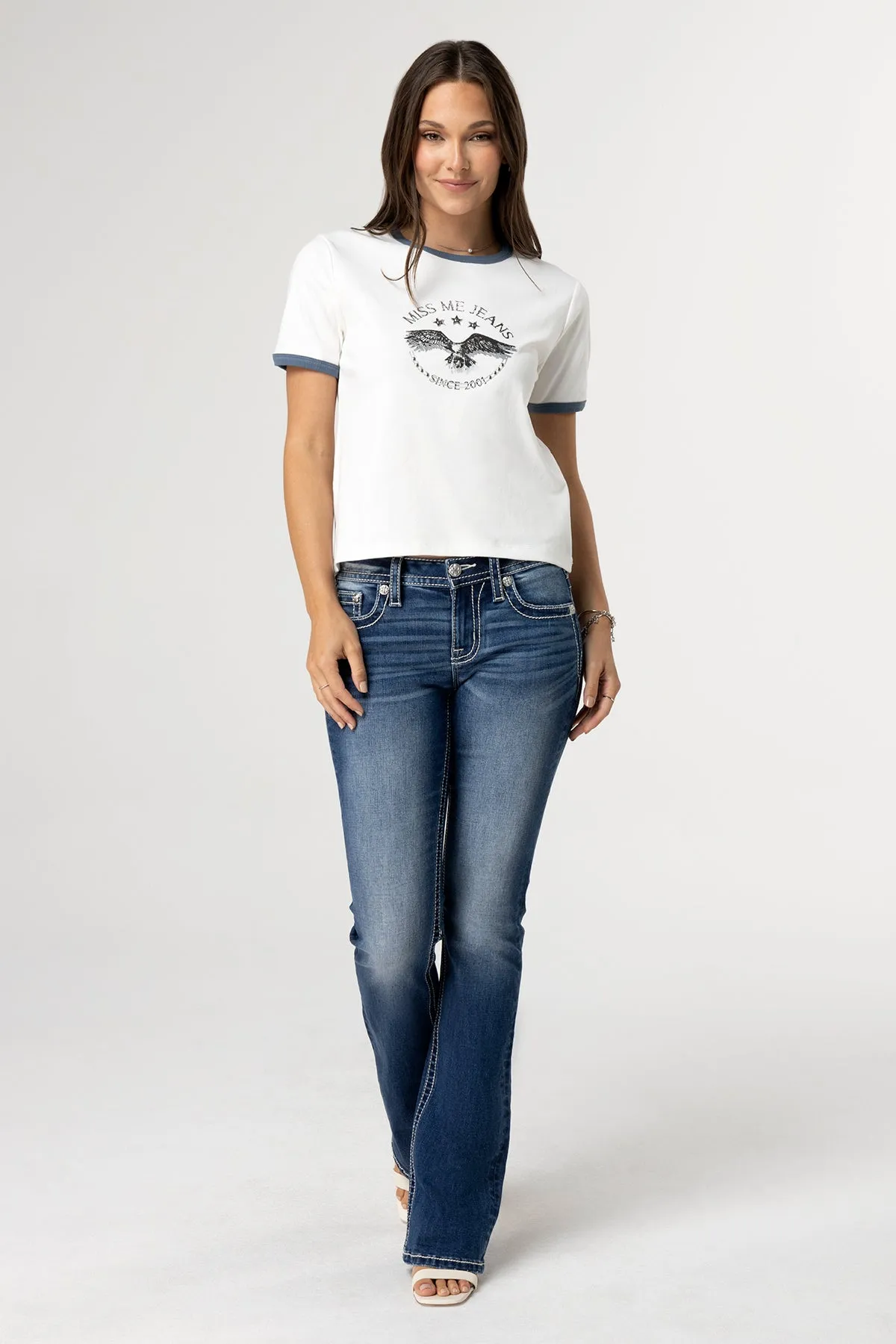 Diamond Angel Bootcut Jeans