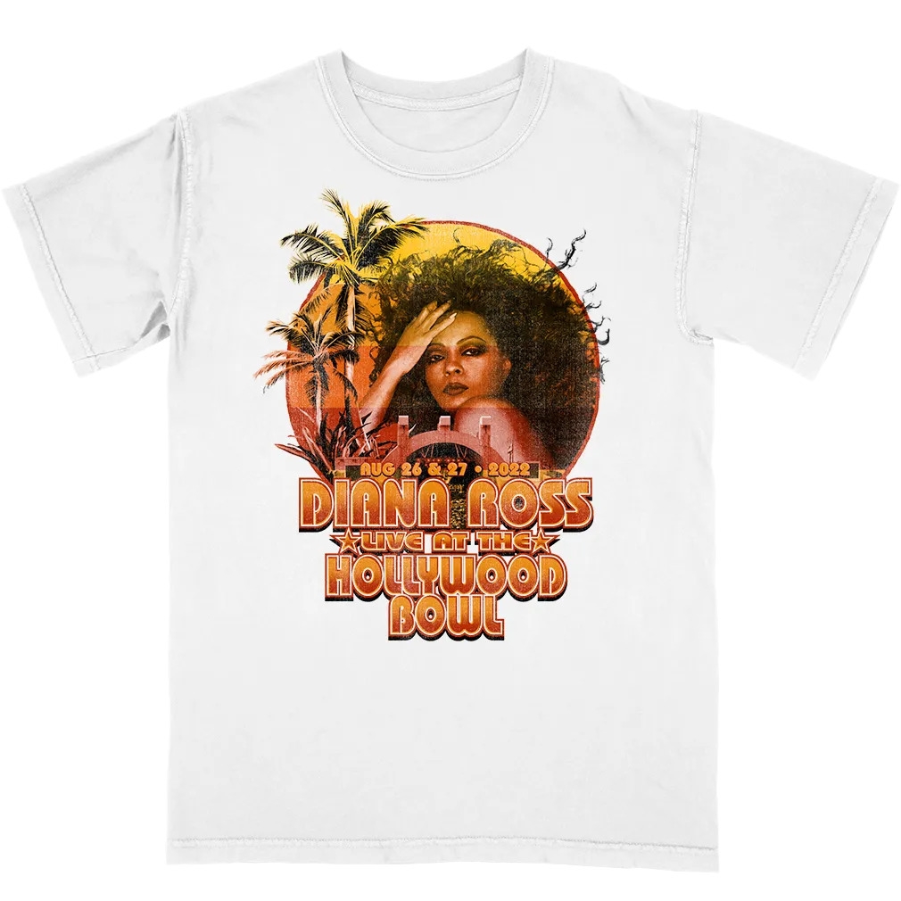 Diana Ross "Palms" HOLLYWOOD Bowl Event T-Shirt
