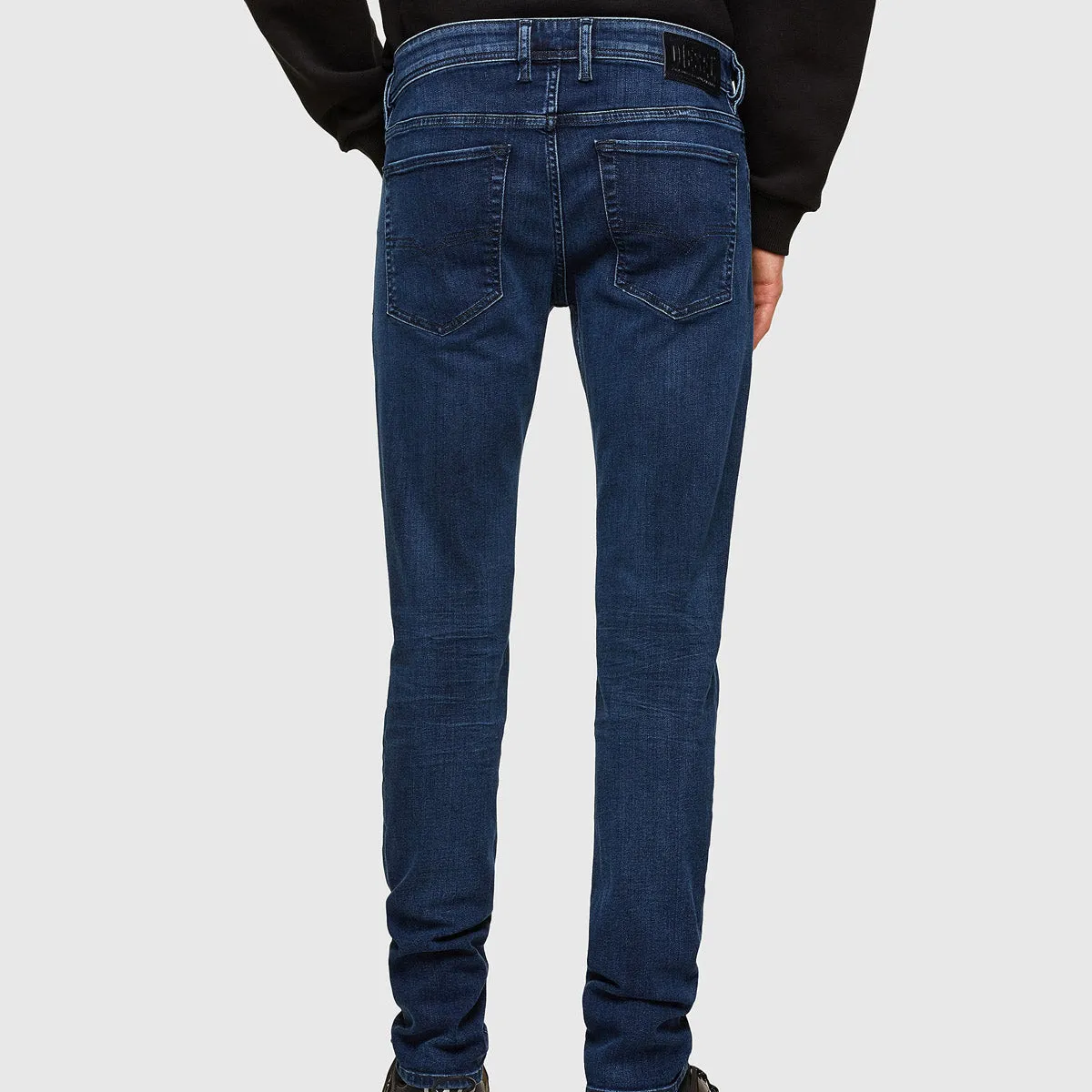 Diesel - Sleenker-X 009QI Skinny Jeans in Dark Blue