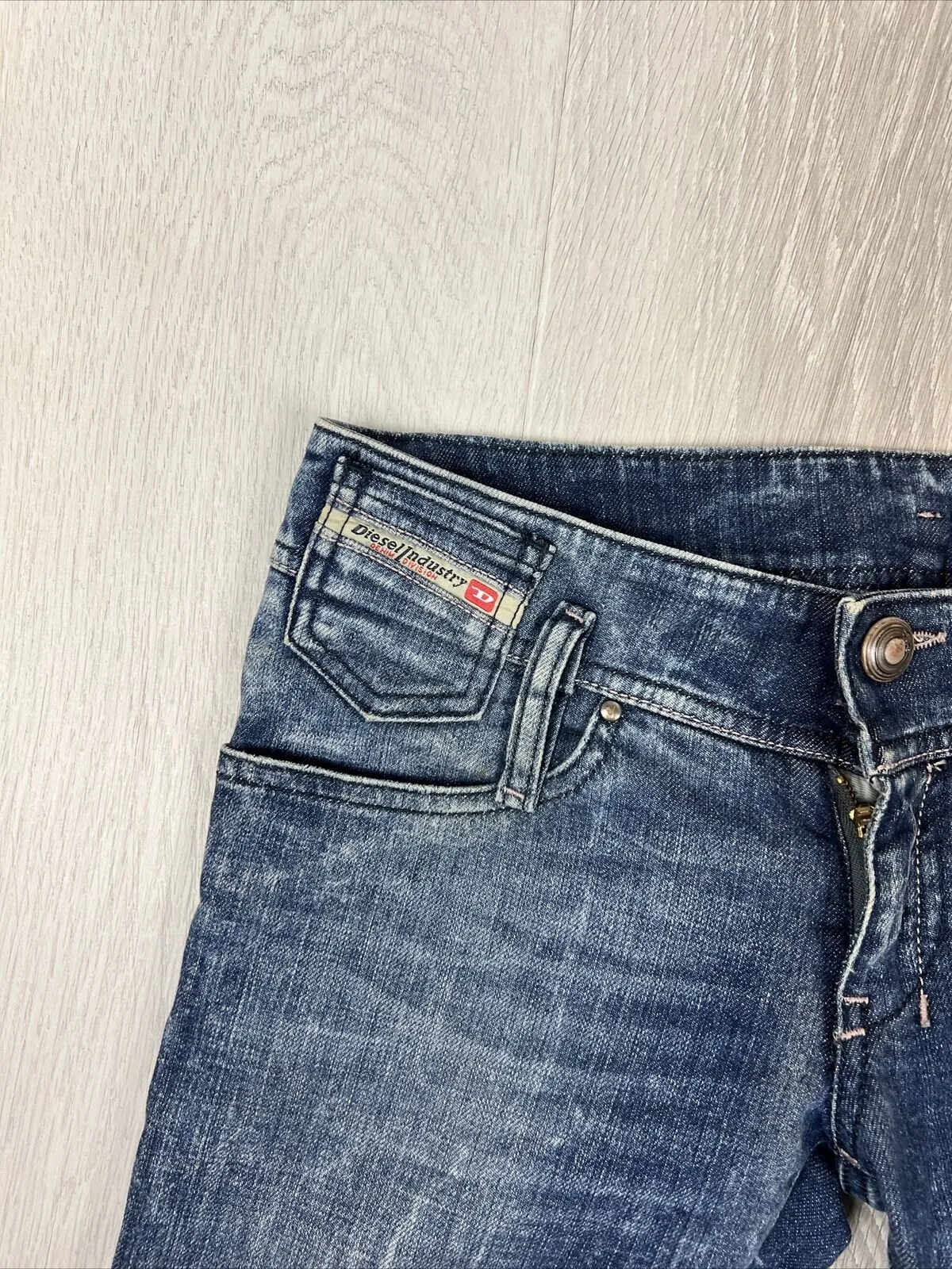 Diesel Women’s Blue Denin Jeans Matic Size W26 L32