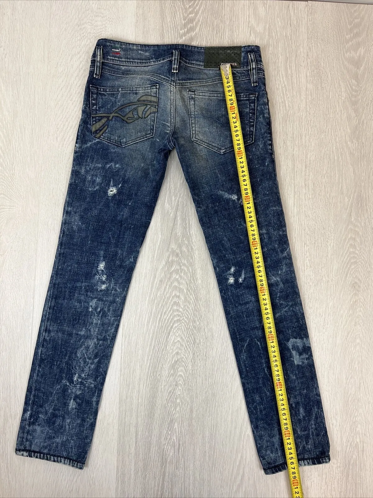 Diesel Women’s Blue Denin Jeans Matic Size W26 L32