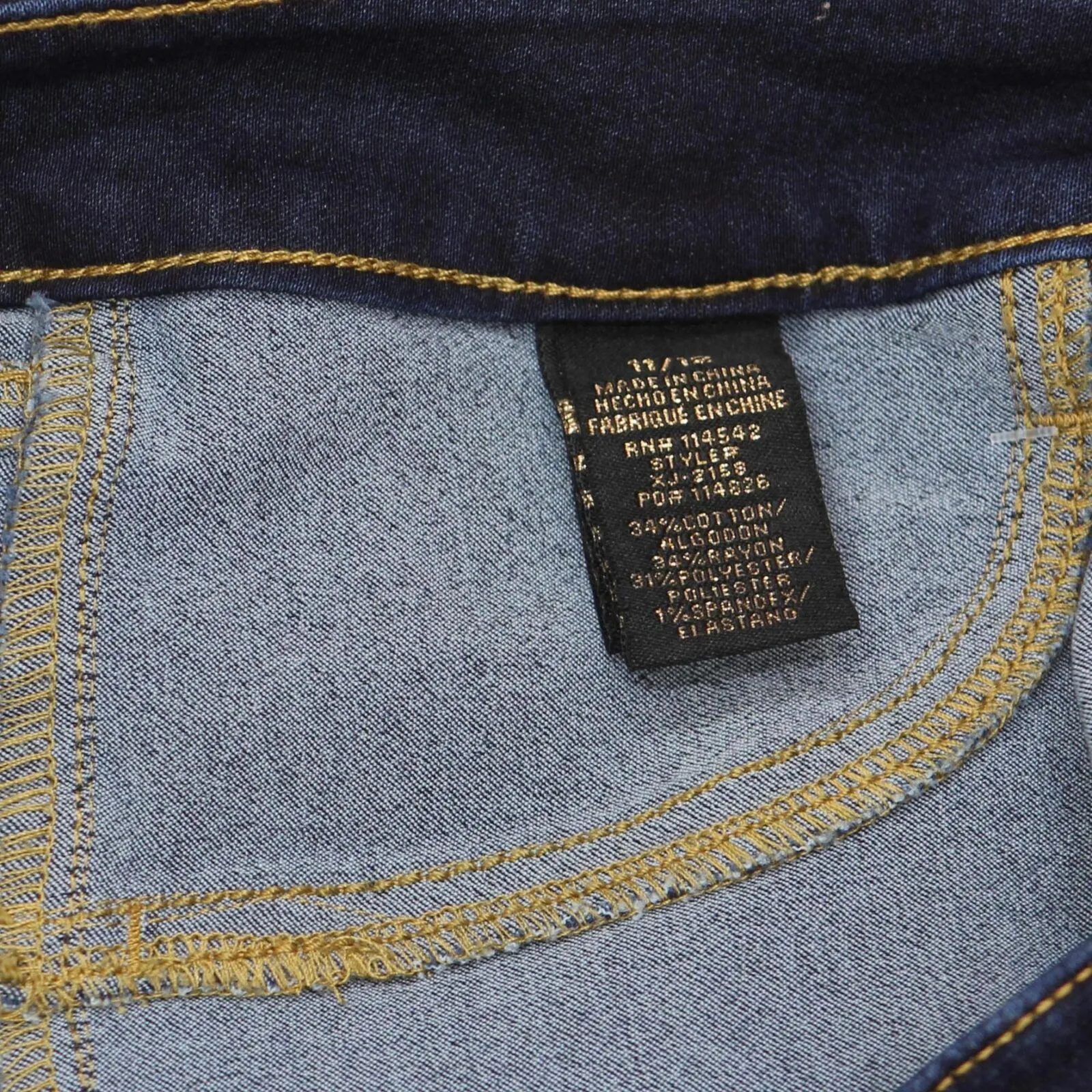 Dollhouse Womens Skinny Jeans Jeggings with Stretch Noho Blue 11