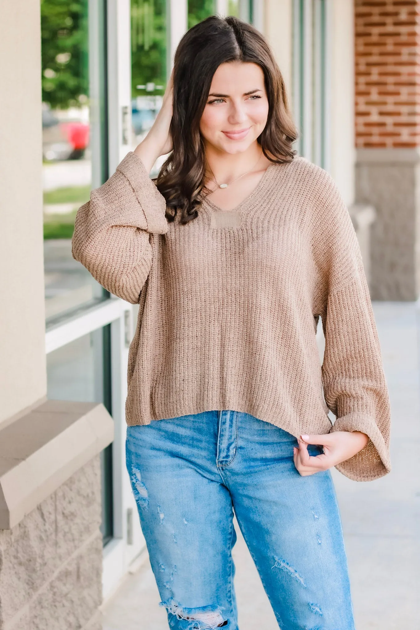 Downtown Mocha Sweater