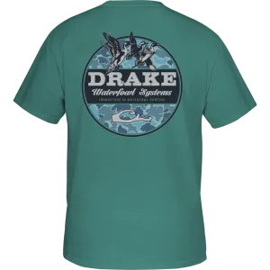 DRAKE OLD SCHOOL CIRCLE T-SHIRT - CANTON