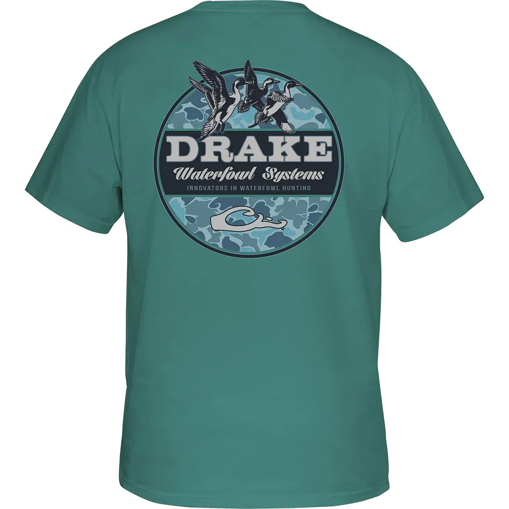 DRAKE OLD SCHOOL CIRCLE T-SHIRT - CANTON