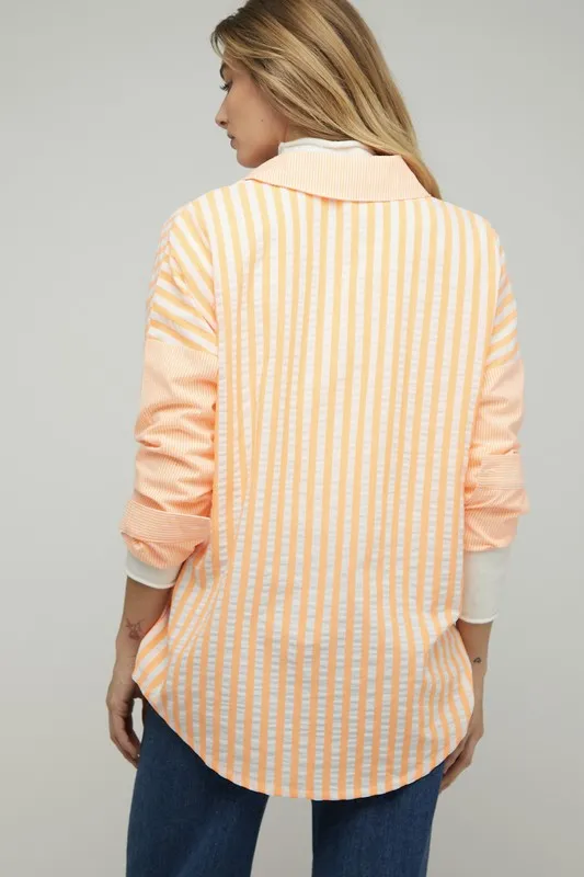 Dreaming of the Carolinas Button Down Blouse
