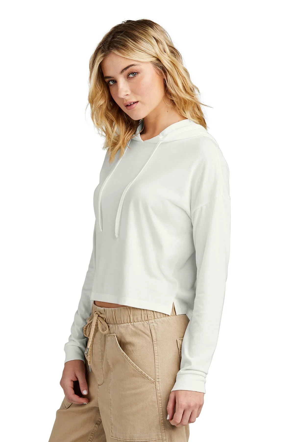 DT1390L District® Women’s Perfect Tri® Midi Long Sleeve Hoodie