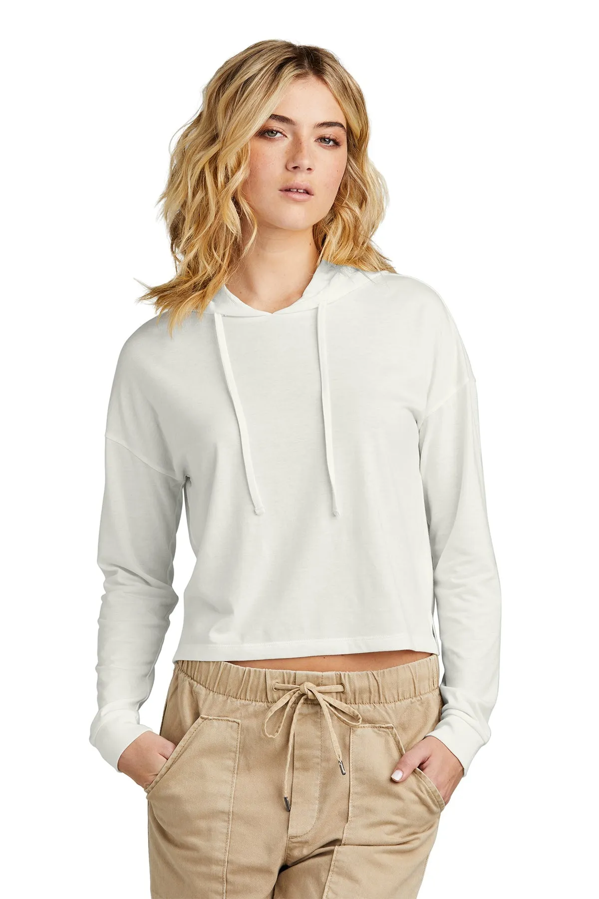 DT1390L District® Women’s Perfect Tri® Midi Long Sleeve Hoodie