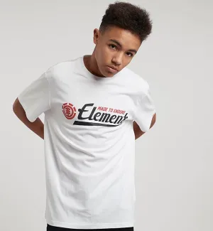 Element Signature T Shirt - Optic White
