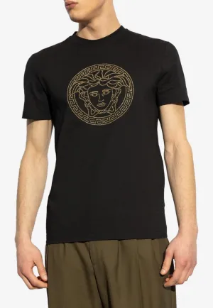 Embellished Medusa T-shirt
