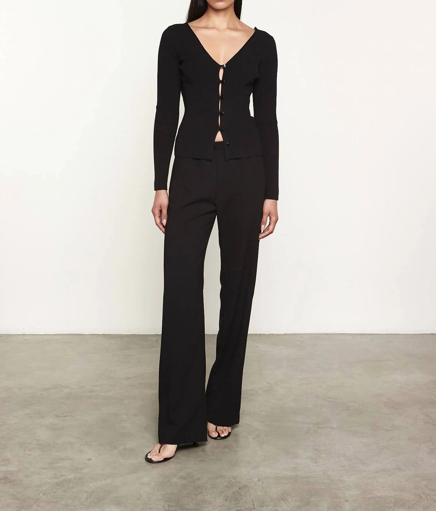 Enza Costa - SOFT STRUCTURE KNITTED CARDIGAN