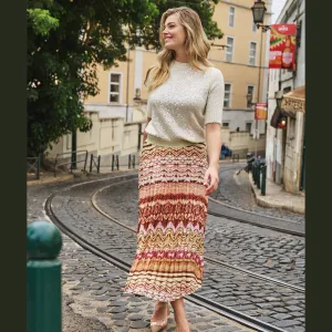 Esqualo Pleated Skirt | Dreamstory