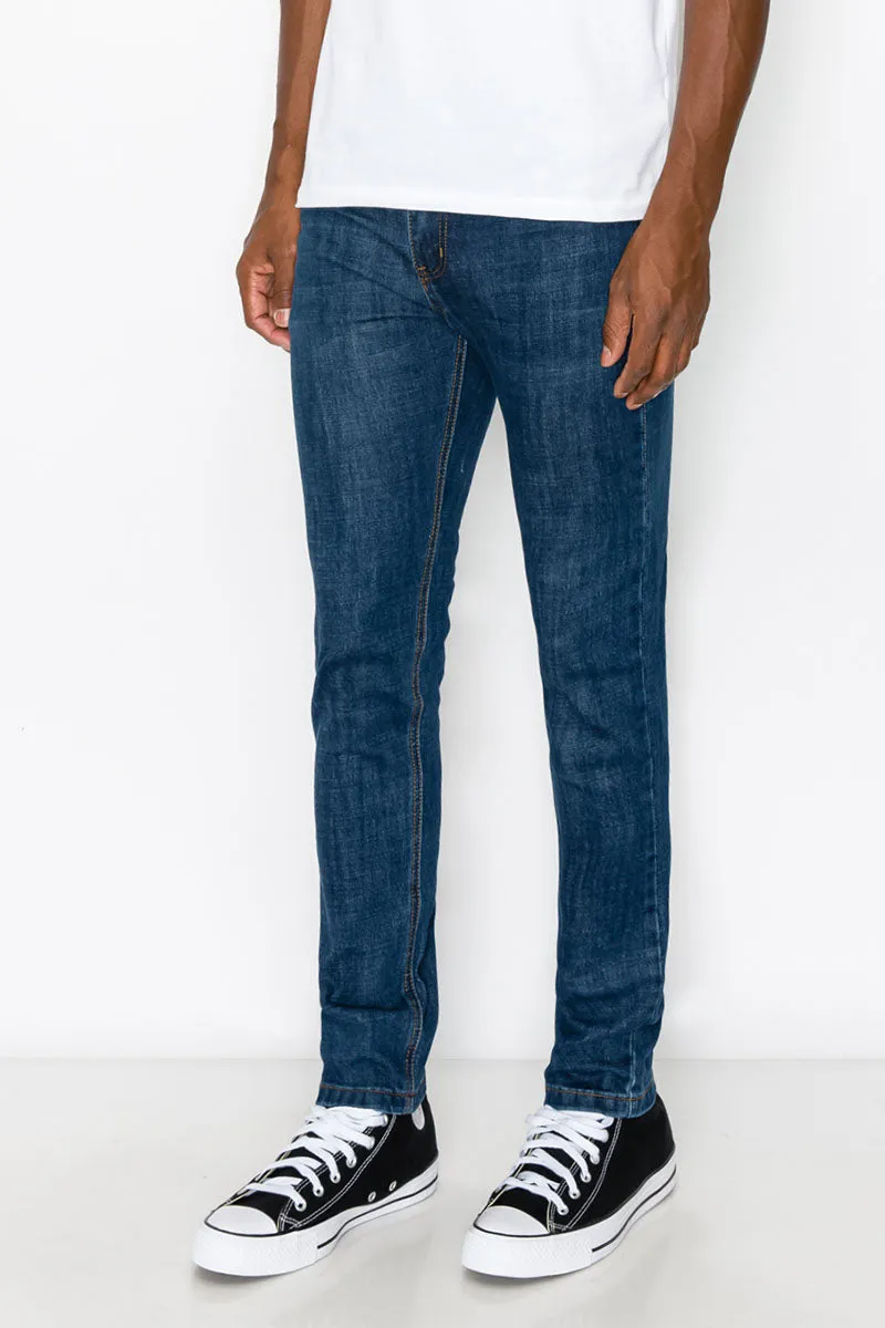 Essential Denim Skinny Jeans - Midnight Blue
