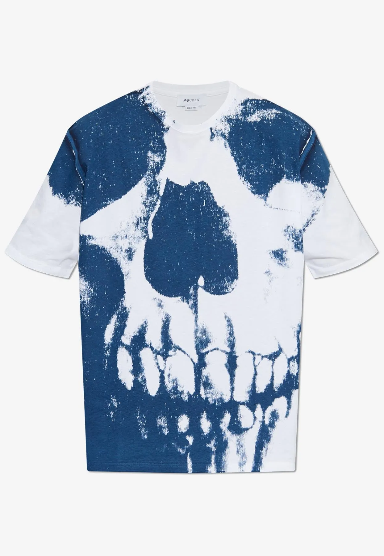 Exploded Skull Print T-shirt