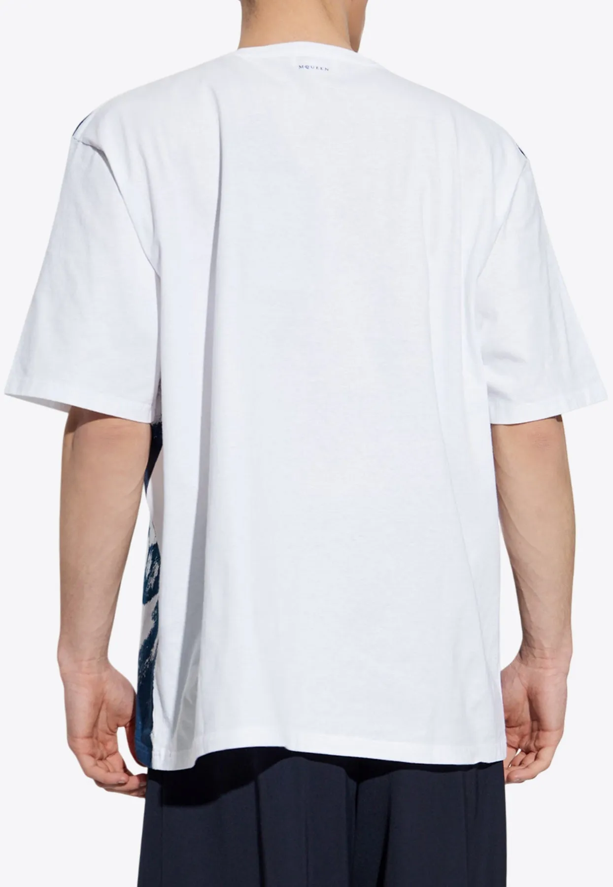 Exploded Skull Print T-shirt