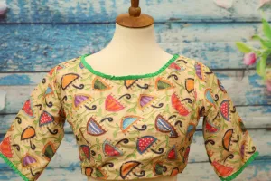 Fancy saree blouse | kids Lehenga blouse|Saree stitched Blouse | work blouse | Silk saree Blouse  |brocade blouse|handloom Saree blouse