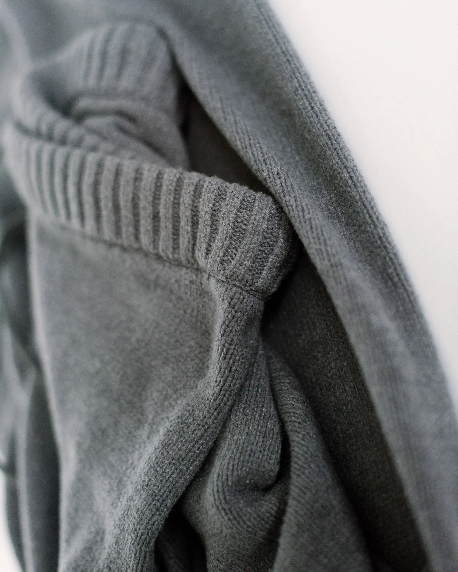 Faux Cashmere Baracchi Wide Leg Pant | Grey