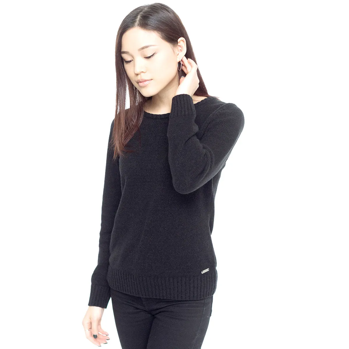 Faux Cashmere Cesani Sweater | Grey