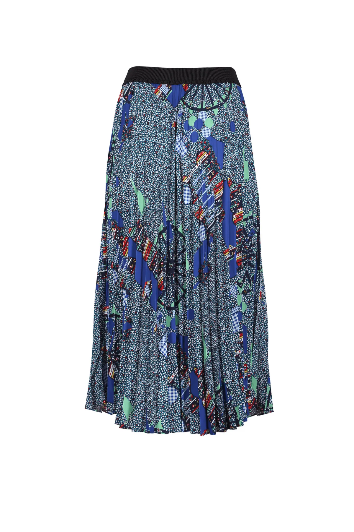 Ferris Wheel Pleated Skirt