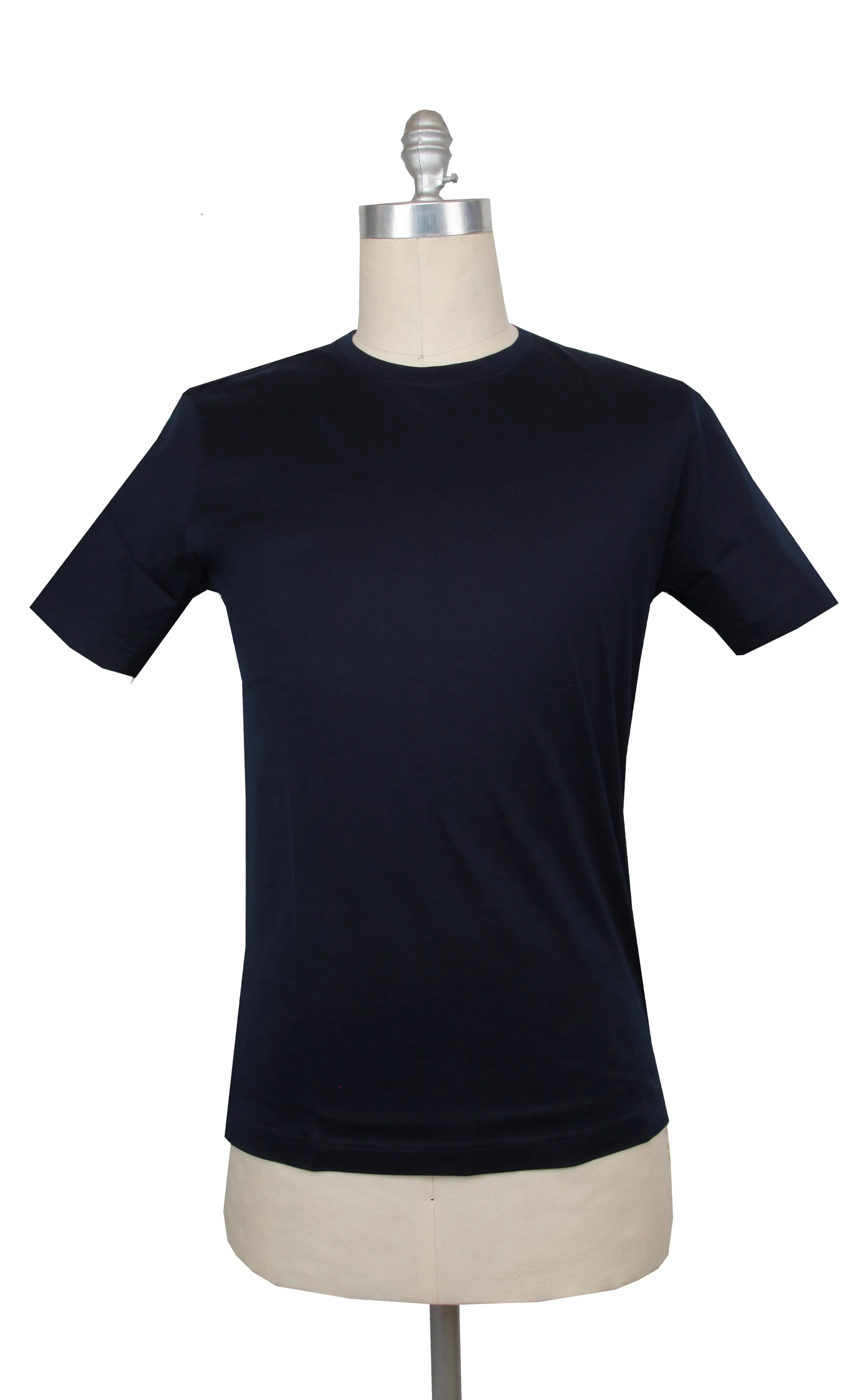 Fiori Di Lusso Navy Blue Crewneck T-Shirt