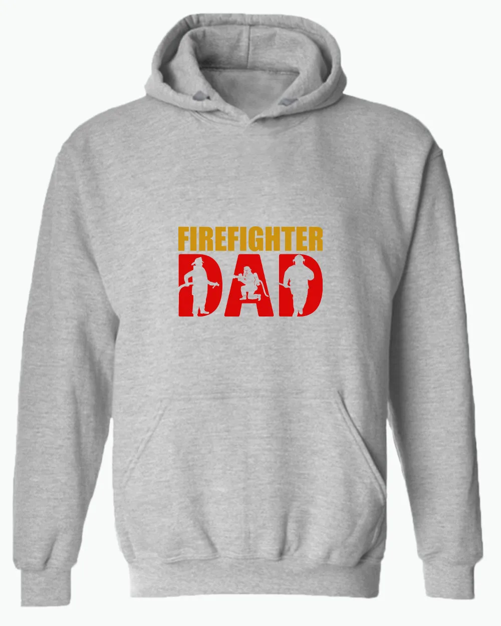 Firefighter dad hoodie, fireman hoodie