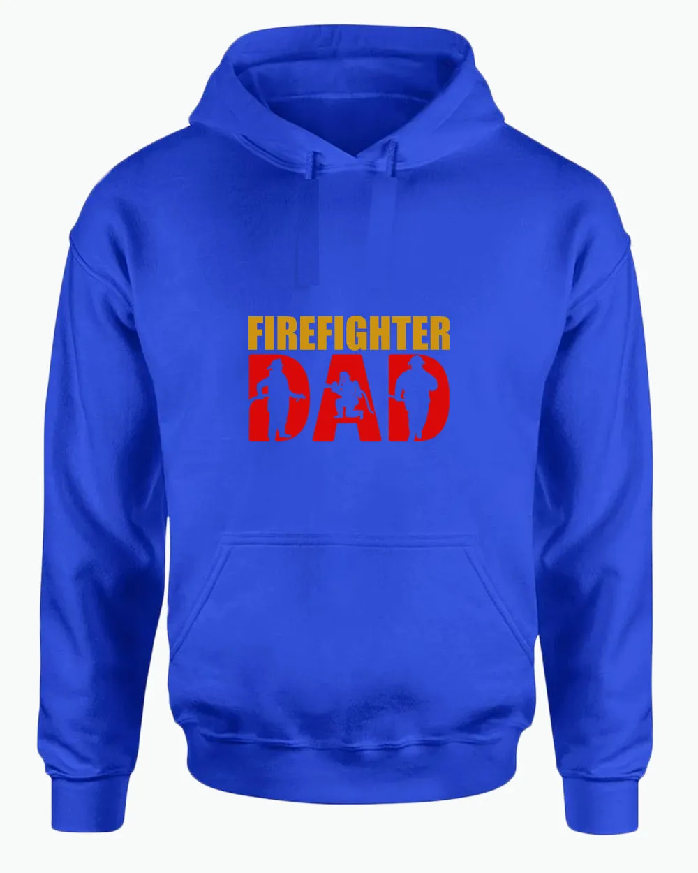 Firefighter dad hoodie, fireman hoodie