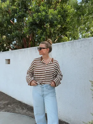 Firewood Sweater in Striped