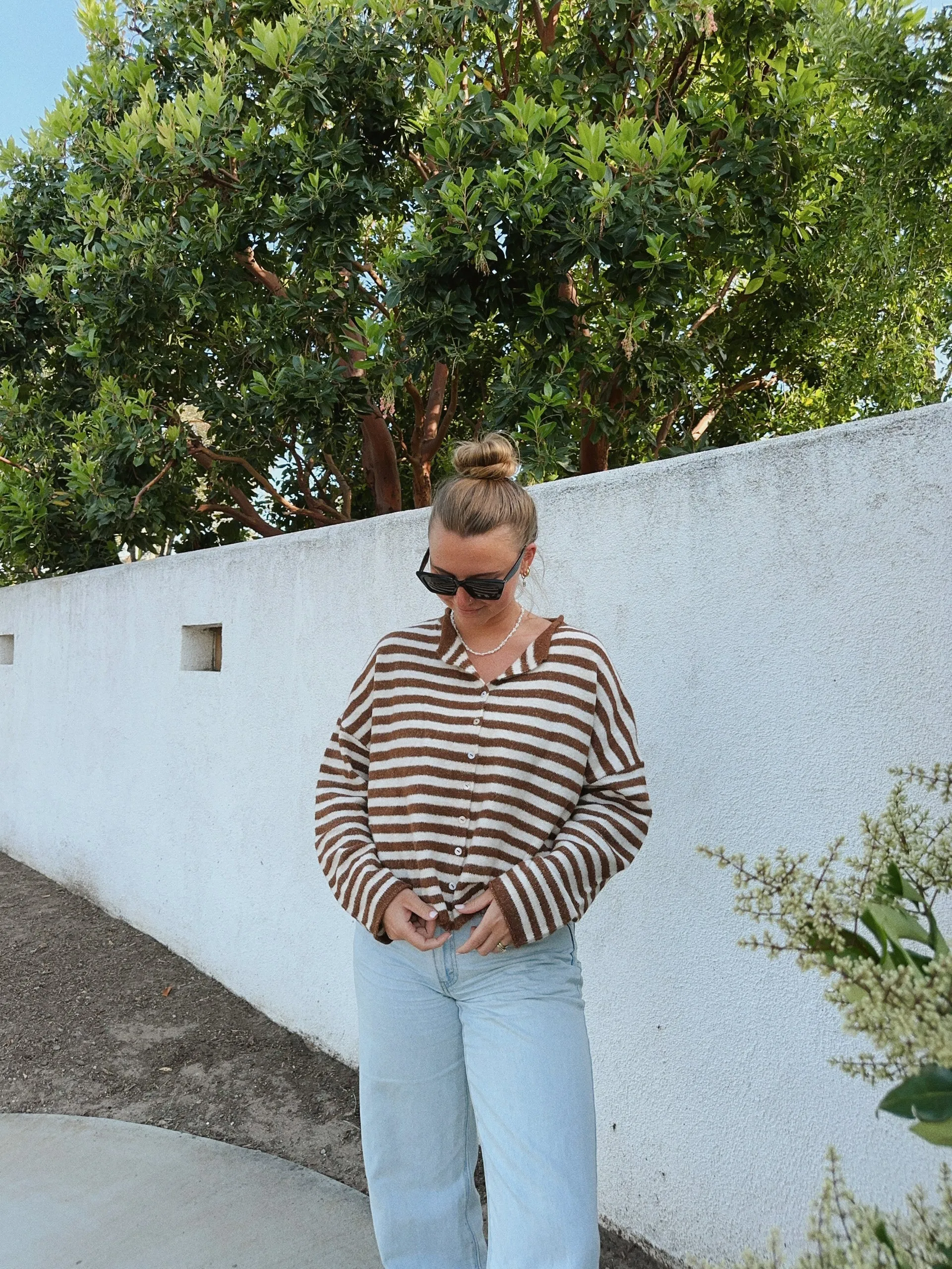 Firewood Sweater in Striped