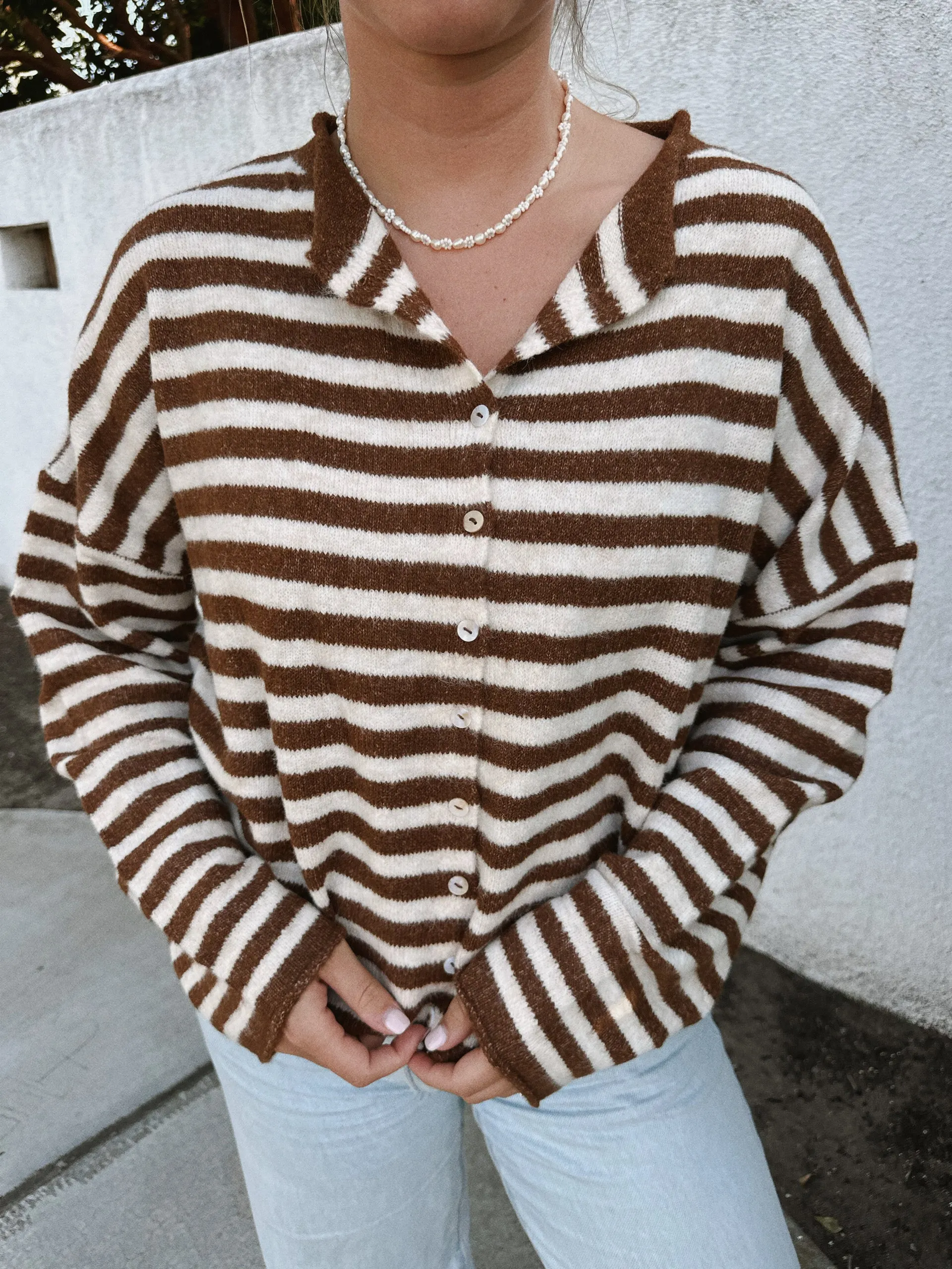 Firewood Sweater in Striped