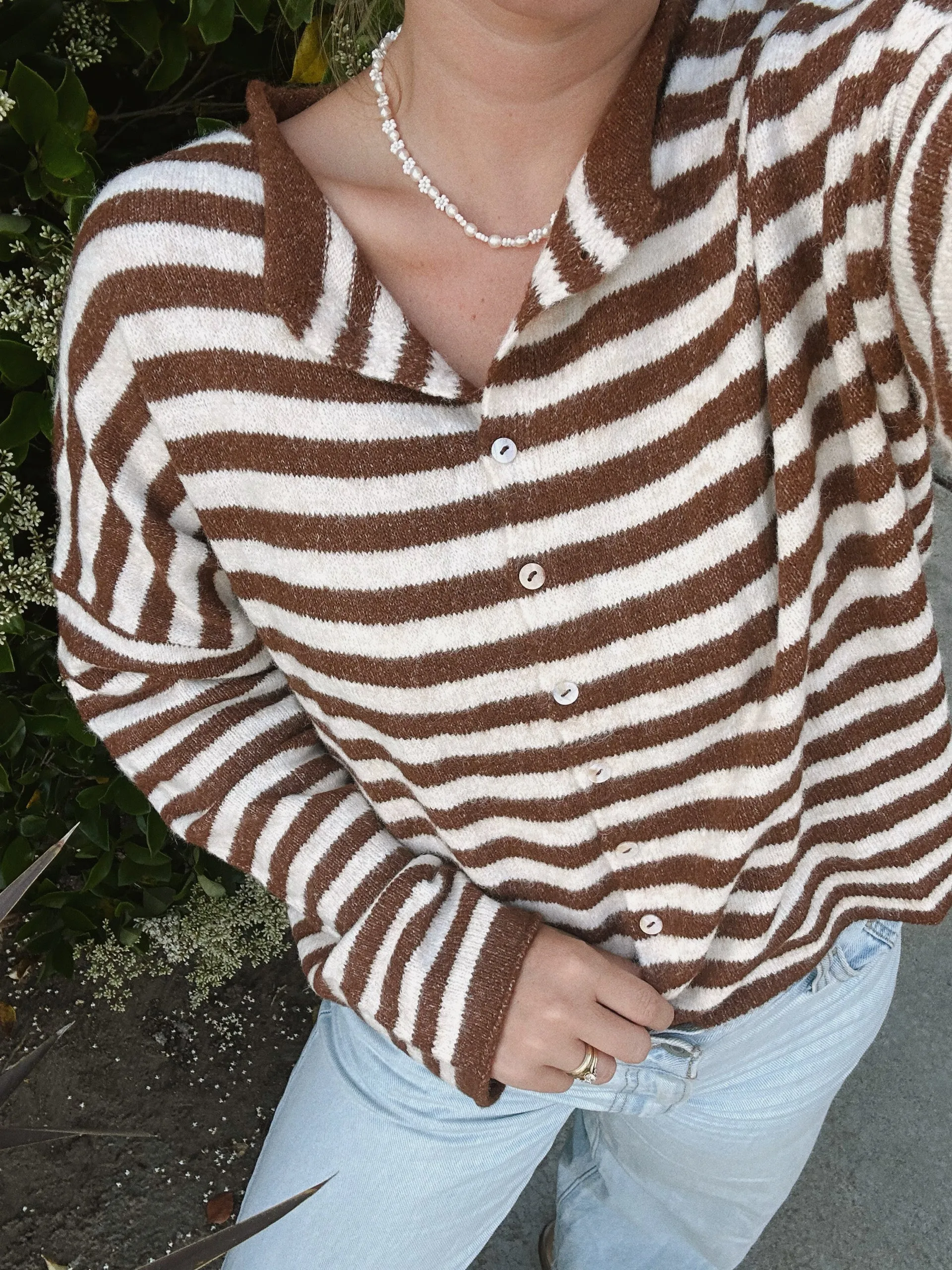 Firewood Sweater in Striped