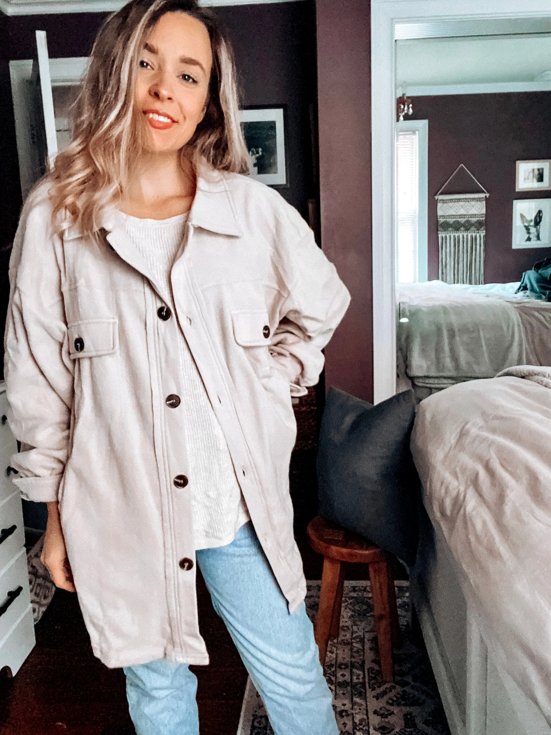 Fleece Shacket