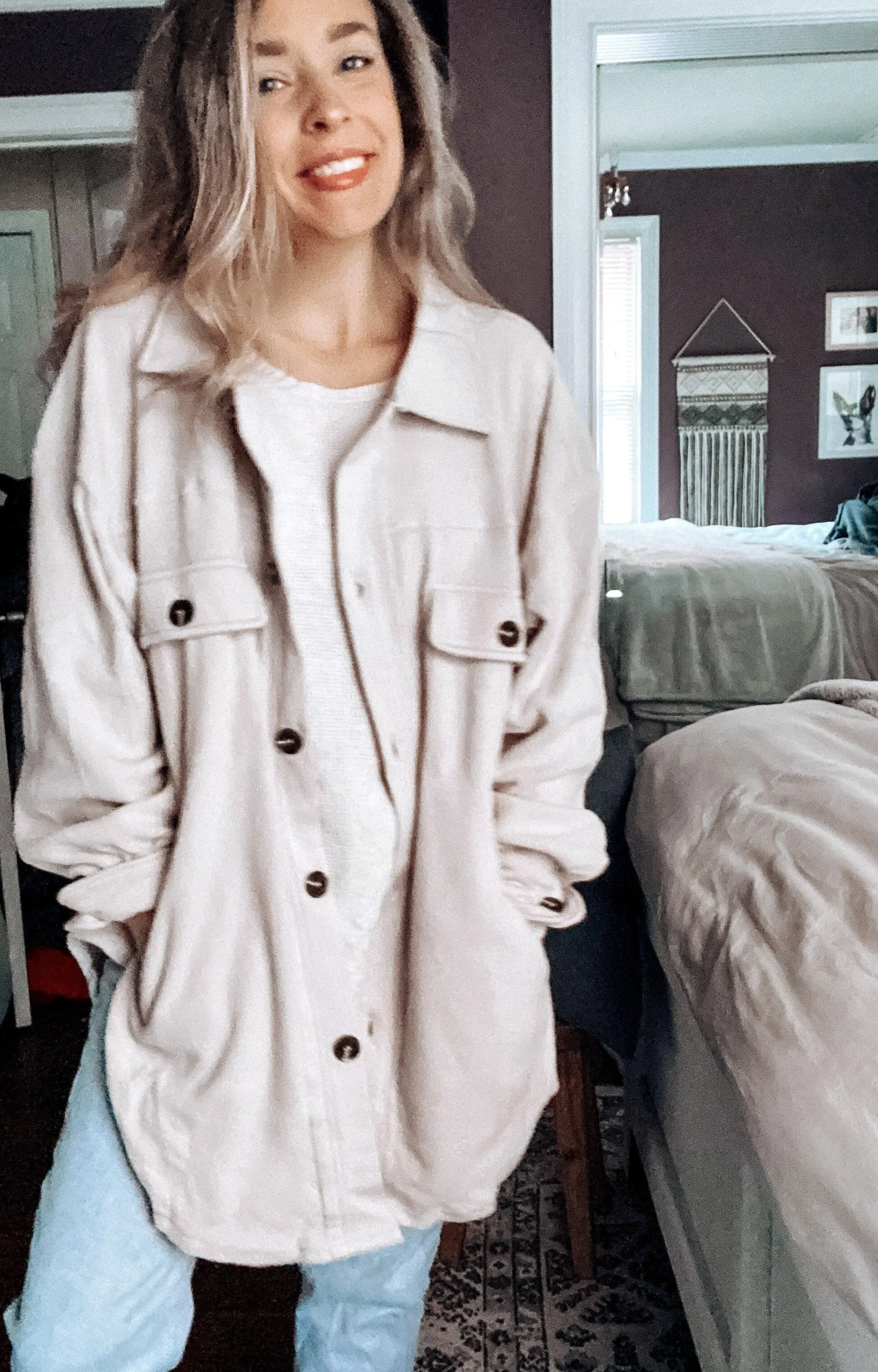 Fleece Shacket