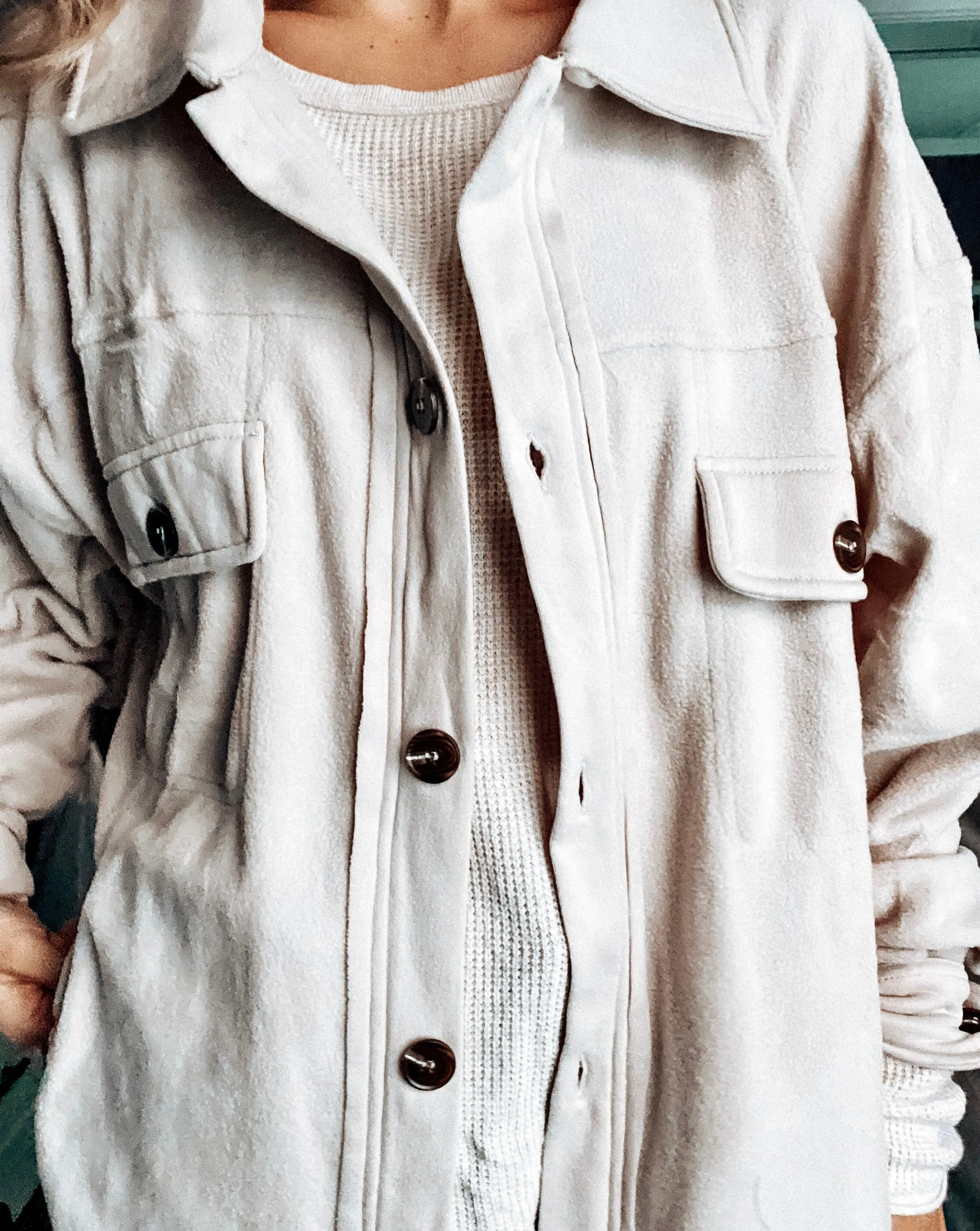 Fleece Shacket