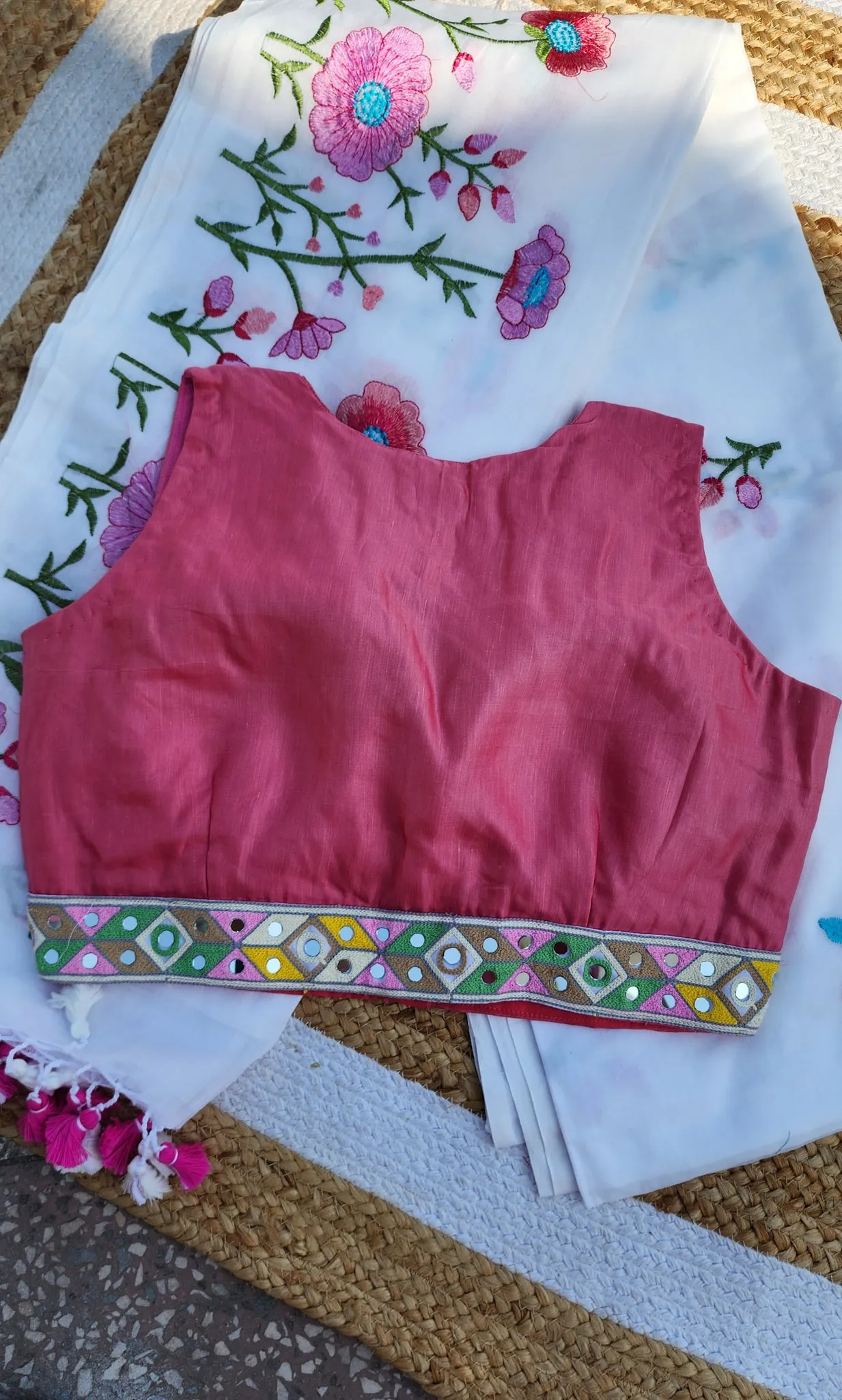Fleur Pink Blouse