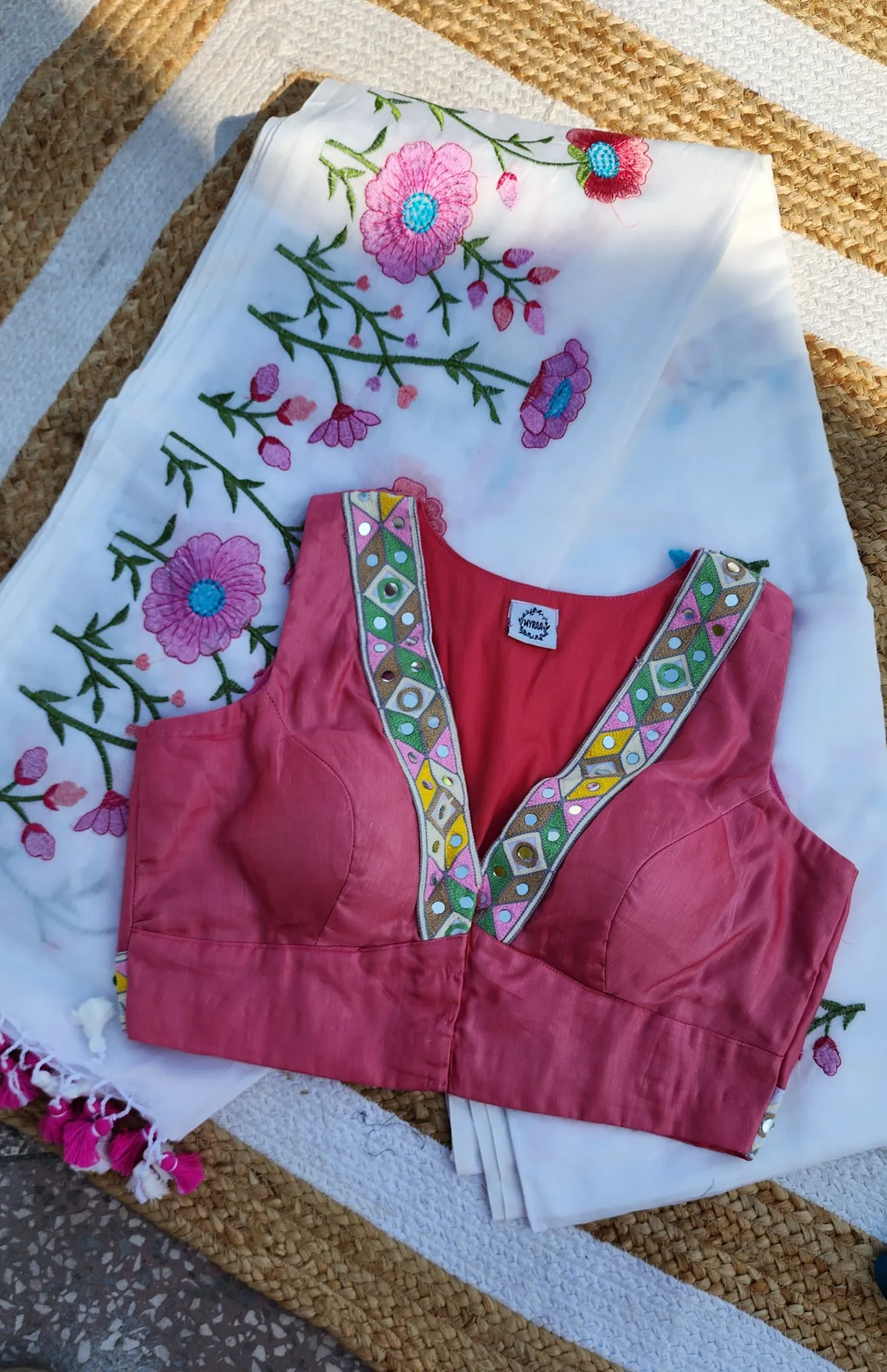 Fleur Pink Blouse