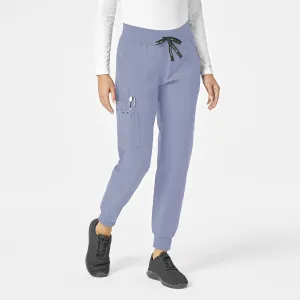 Force Essentials C51113 Jogger Scrub Pants Ceil Blue