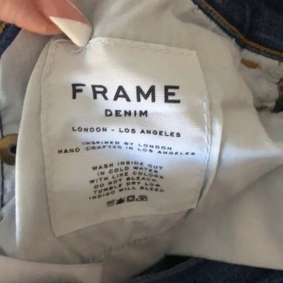 FRAME Denim Le Skinny De Jeanne Skinny Jeans