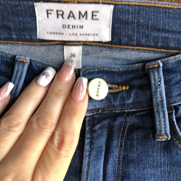 FRAME Denim Le Skinny De Jeanne Skinny Jeans