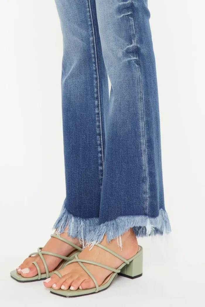 Frayed Bottom Jeans