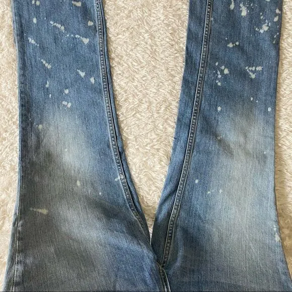 Free People NWT The Cropped Bootcut Bleached