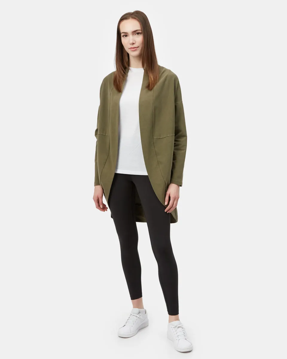 French Terry Cocoon Cardigan