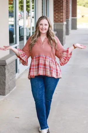 Friends of Fall Peplum Top