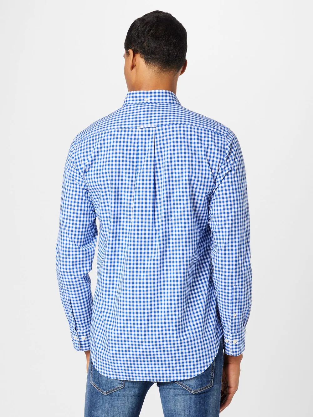 Gant Regular Fit Button Down Shirt, Blue