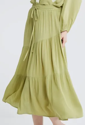 Gathered Layered Gypsy Skirt