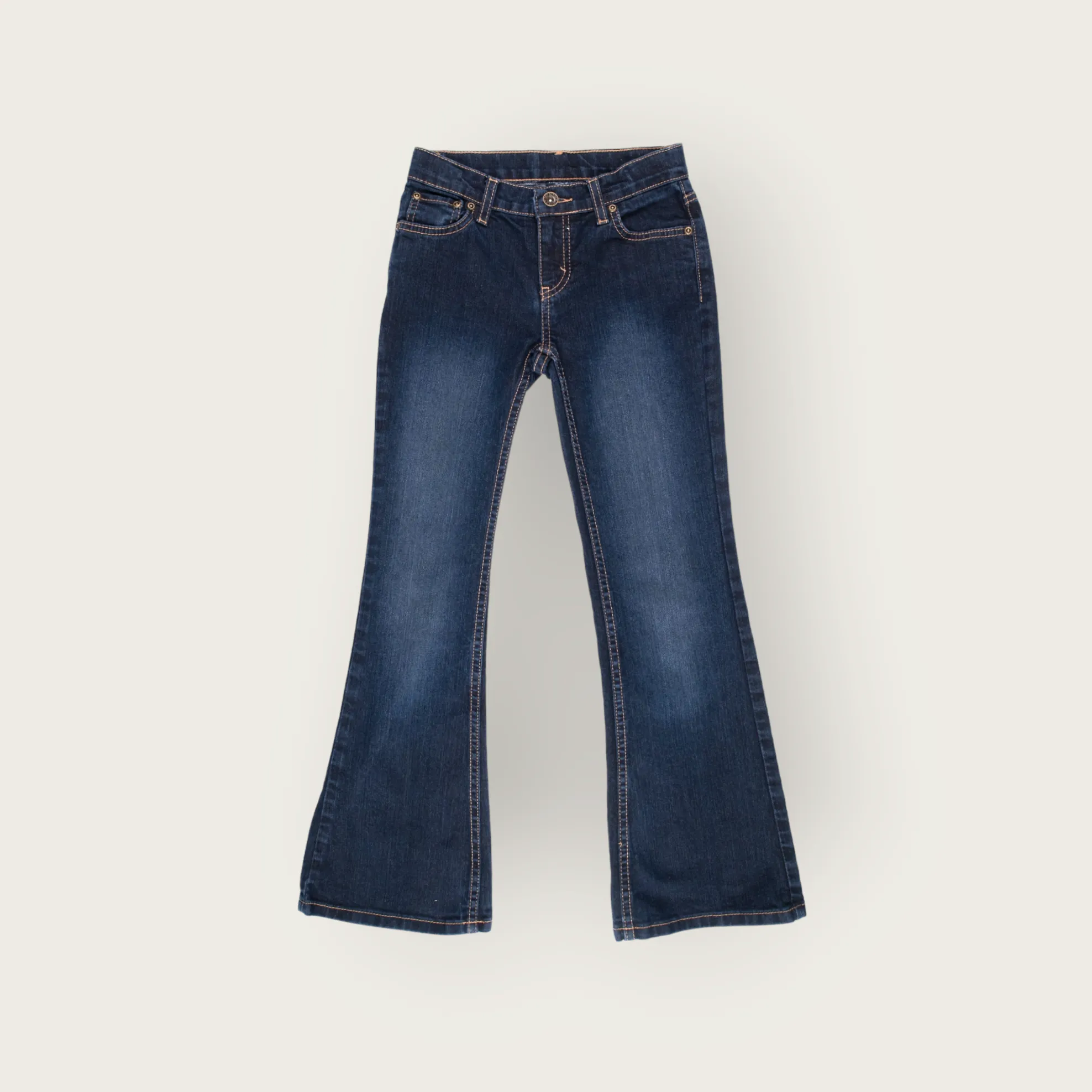 GIRL SIZE 10 YEARS - FADED GLORY, Slim Fit, Flarred Jeans EUC B55