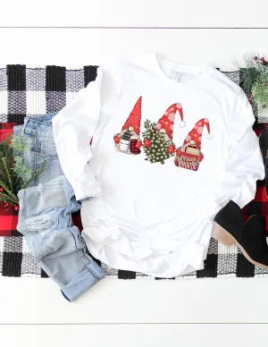 Gnome Christmas Long Sleeve Shirt