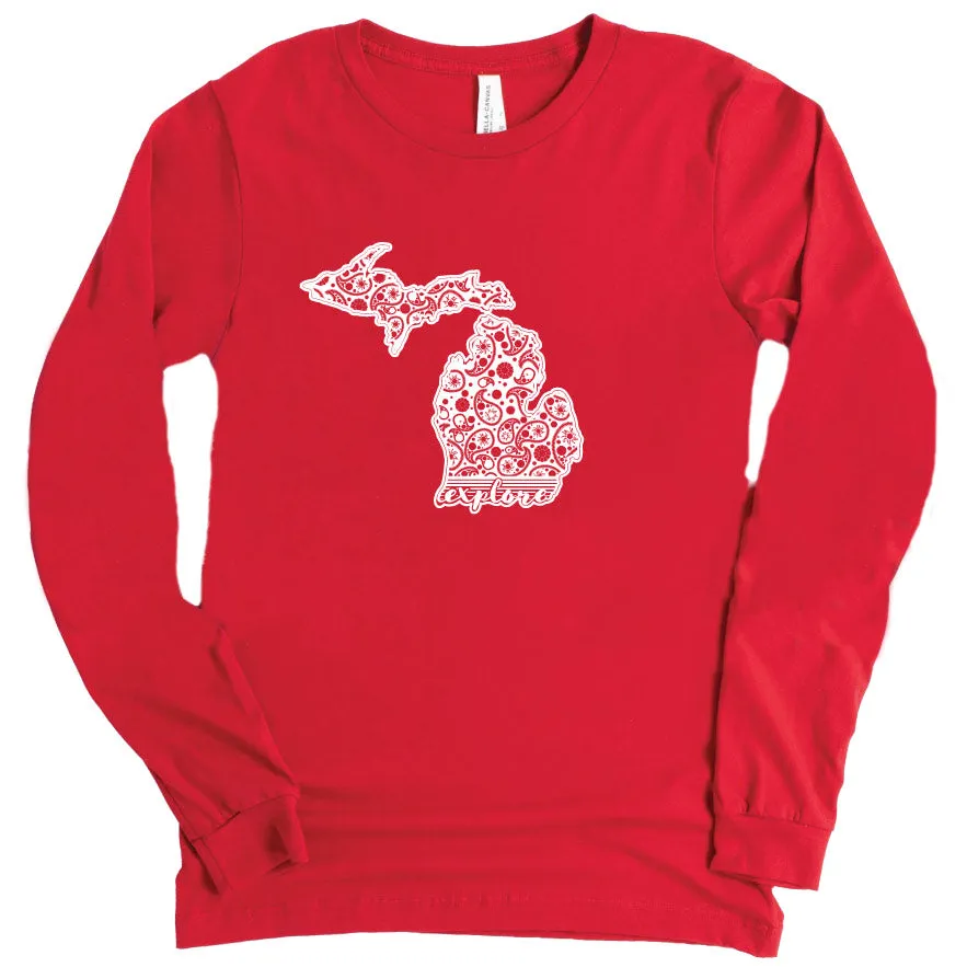 Go Explore long sleeve tee