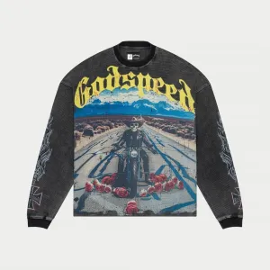 GODSPEED Long Lonely Road Thermal LS (Grey Wash)