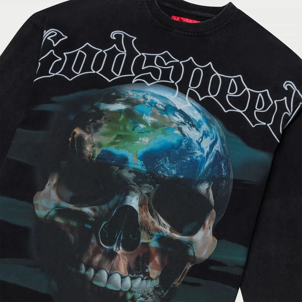 GODSPEED Sklobe Long Sleeve (Black Wash)